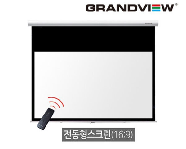 Grandview<span> GER Series</span><span class="listExp">80"~180" Wide 노출형 전동 스크린<span>